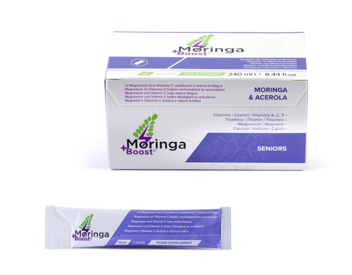 Moringa+Boost Seniors Gel Sticks - Conceive Plus® Europe