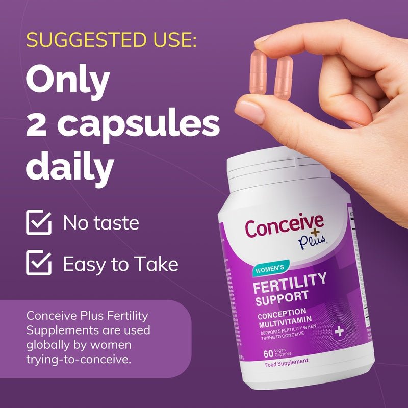 Ovulation Pack - Fertility + Ovulation Supplements - Conceive Plus® Europe
