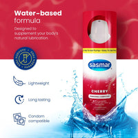 Sasmar Cherry Flavor Personal Lubricant - Conceive Plus® Europe