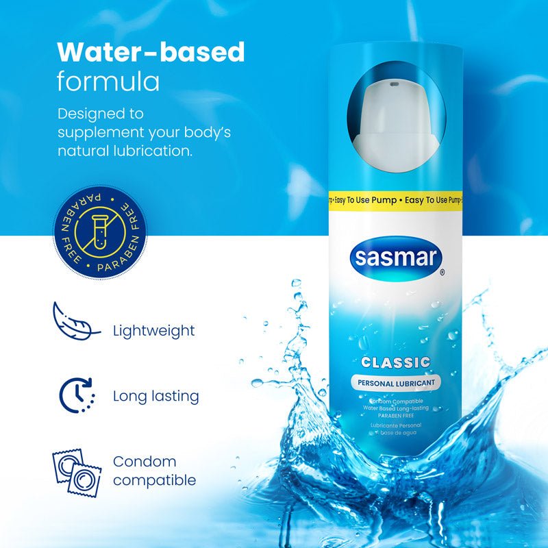 Sasmar Classic Personal Lubricant - Conceive Plus® Europe