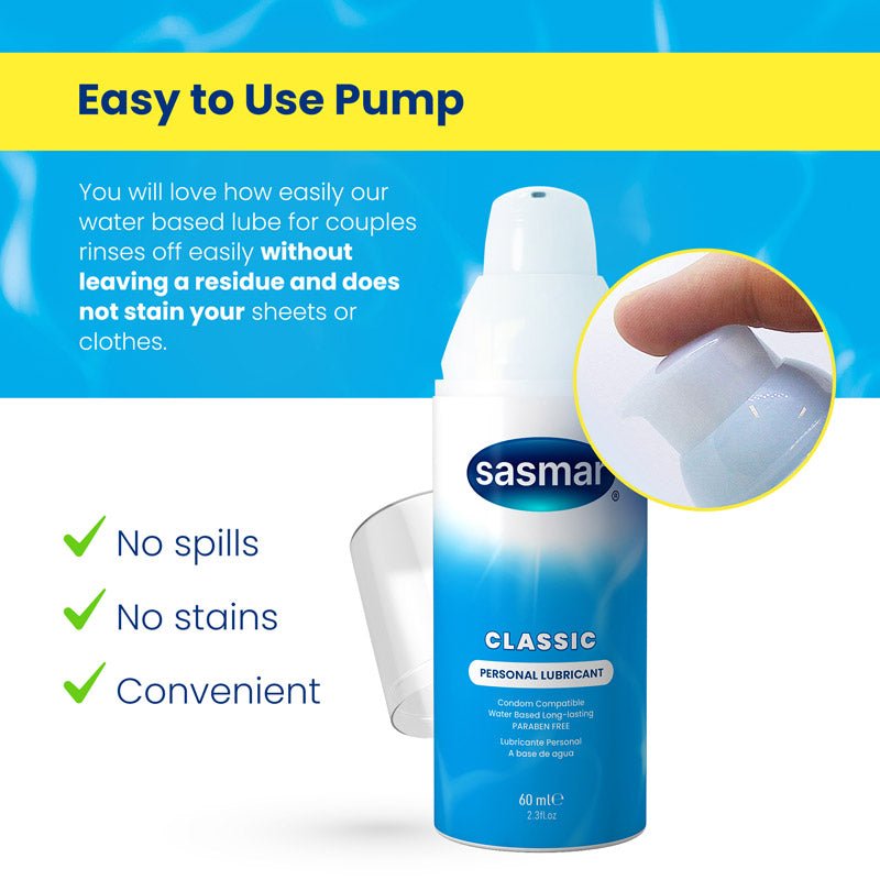 Sasmar Classic Personal Lubricant - Conceive Plus® Europe