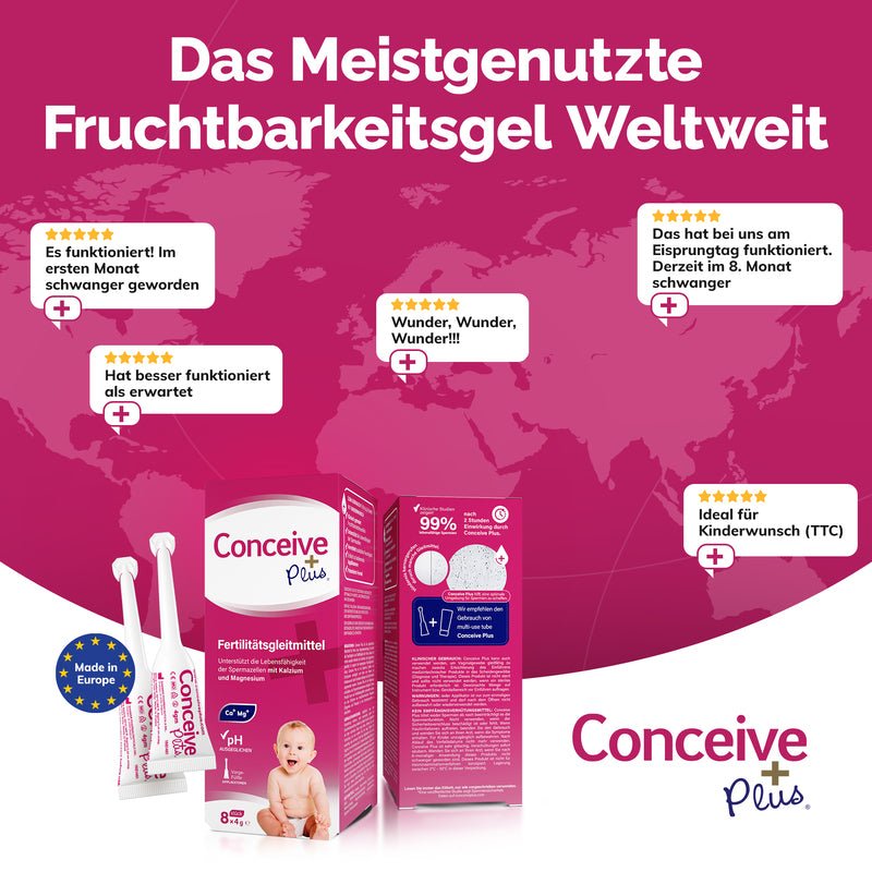Fertility Lubricant Tube (DE) - Conceive Plus® Europe