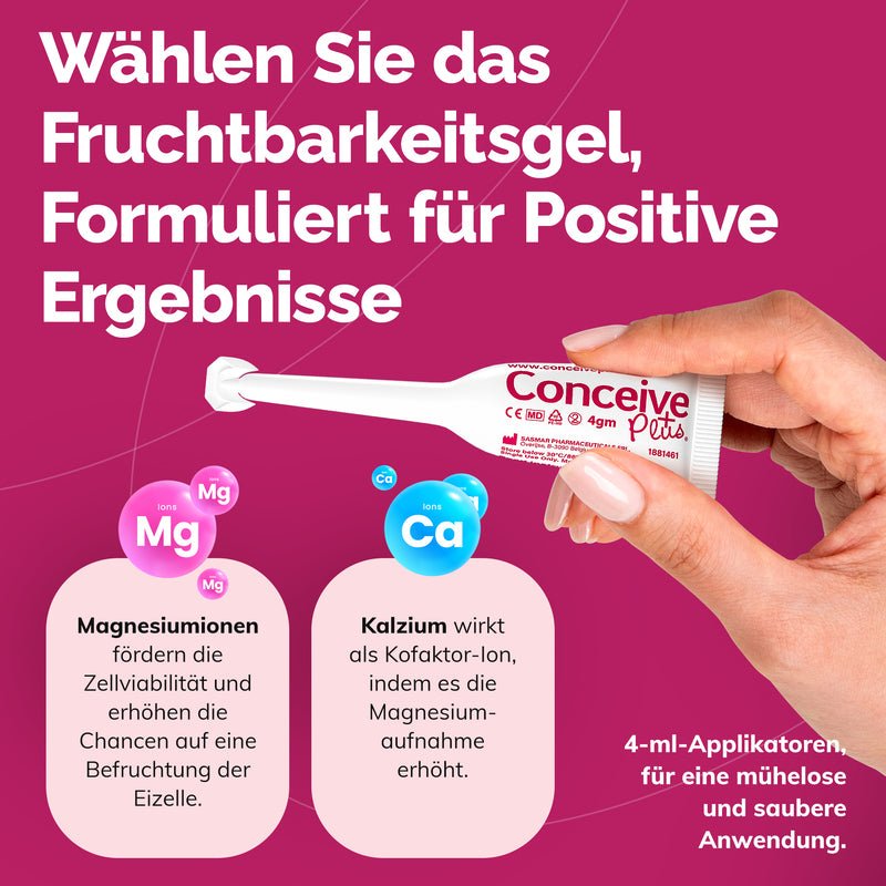 Fertility Lubricant Tube (DE) - Conceive Plus® Europe