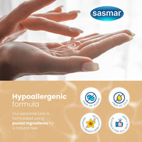 Sasmar Vanilla Flavor Personal Lubricant - Conceive Plus® Europe