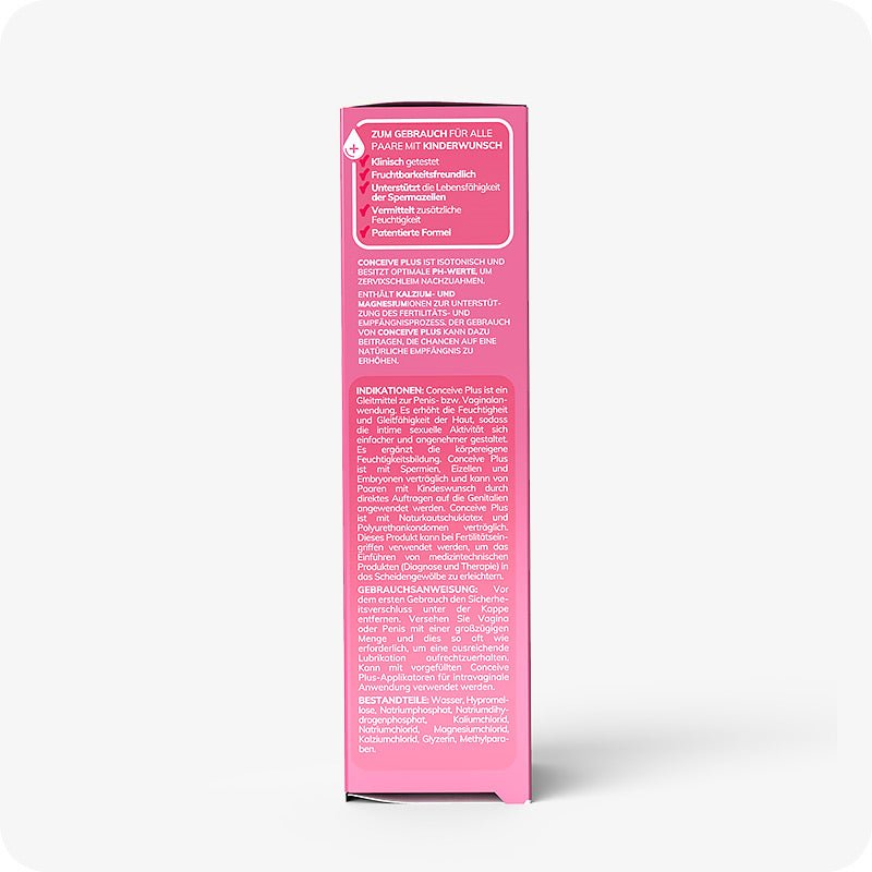 Fertility Lubricant Tube (DE) - Conceive Plus Europe